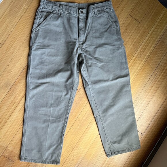 Set of 2 38x30 Carhartt Loose Straight Washed Duck Dungaree size 38x30 - Picture 5 of 7